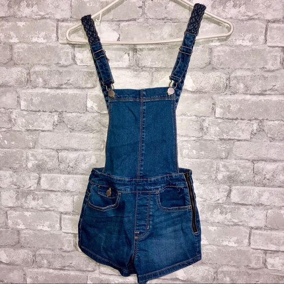 Pacsun denim overall shorts - Picture 3 of 3